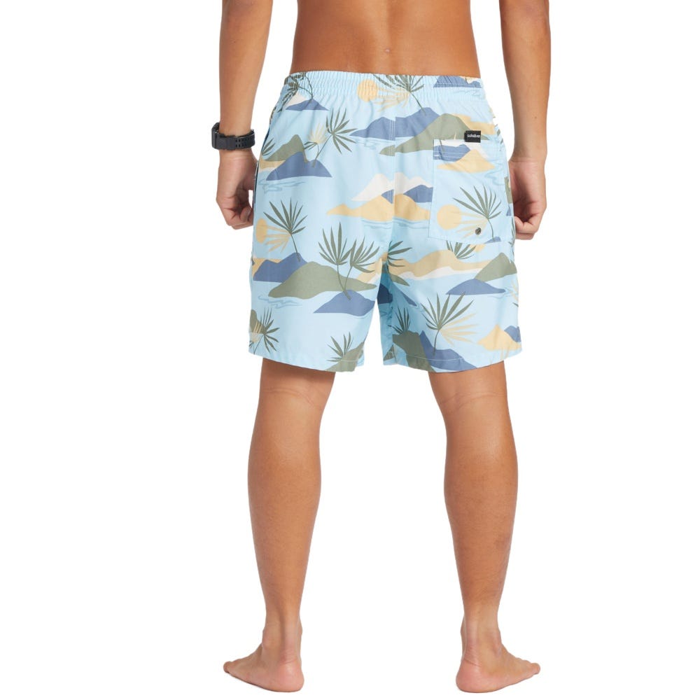 Quiksilver Mens Everyday Mix 17" Volleys In Sky Blue