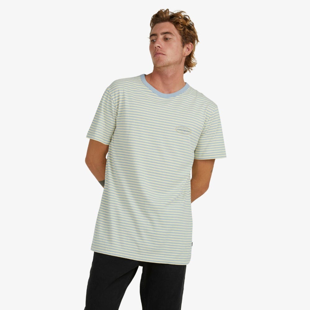 Quiksilver Mens Vacancy Stripe T-Shirt