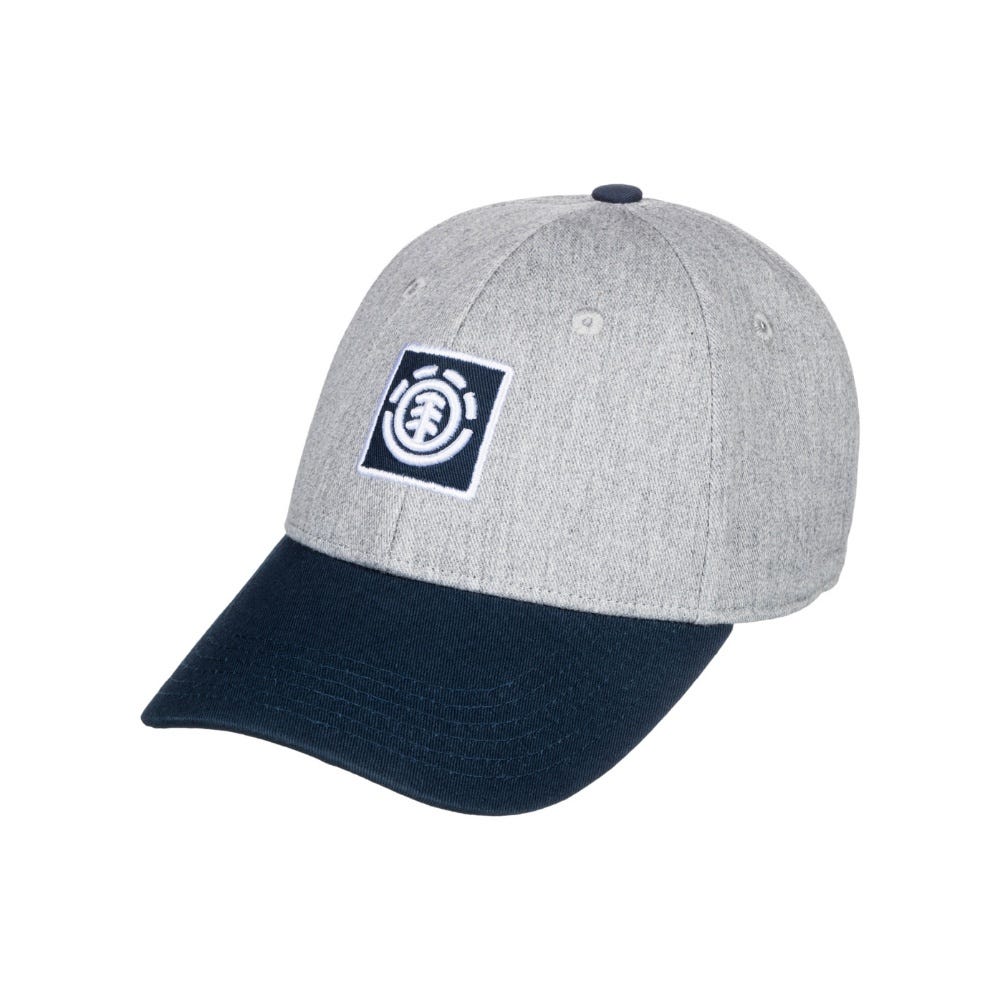 Element Mens Treelogo Snapback Cap In Grey Heather