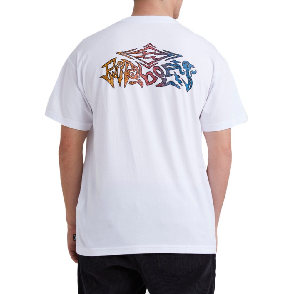 Billabong Mens Diamond Blade T-Shirt In White