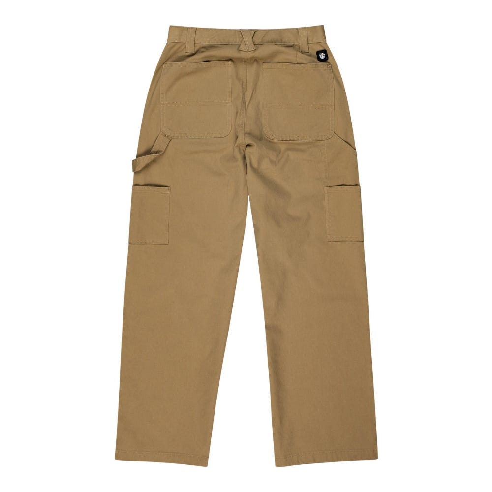 Element Boy's 8-16 Twill Straight Fit Trousers In Khaki
