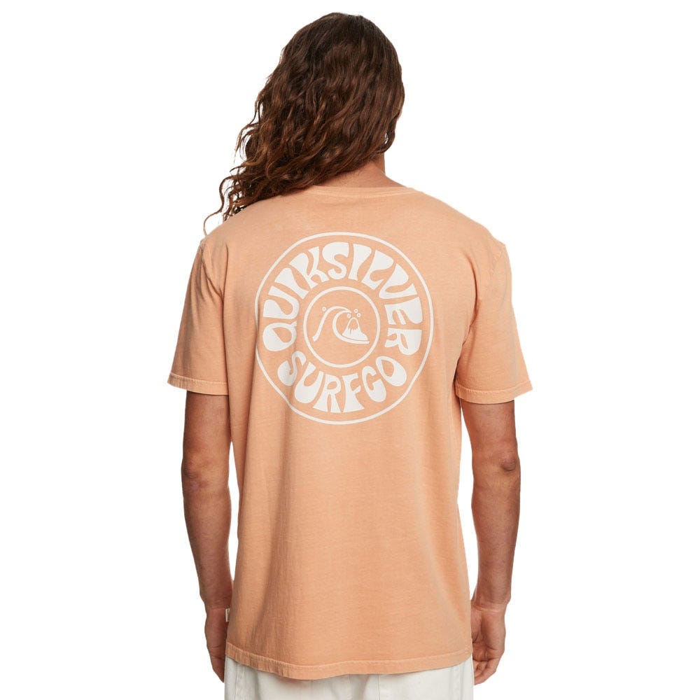 Quiksilver Mens Stranger Days T-Shirt In Copper Tan