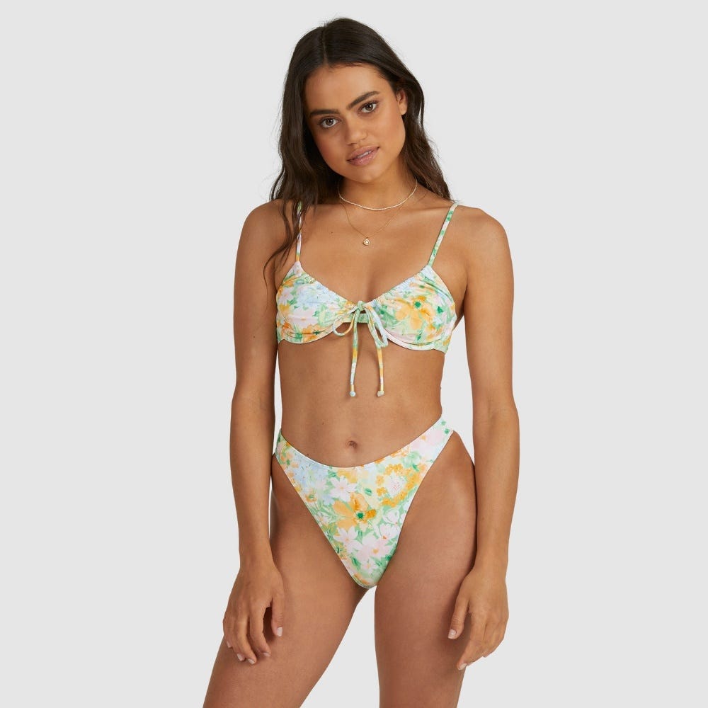 Billabong Womens Soft Rave Ella Bralette Bikini Top