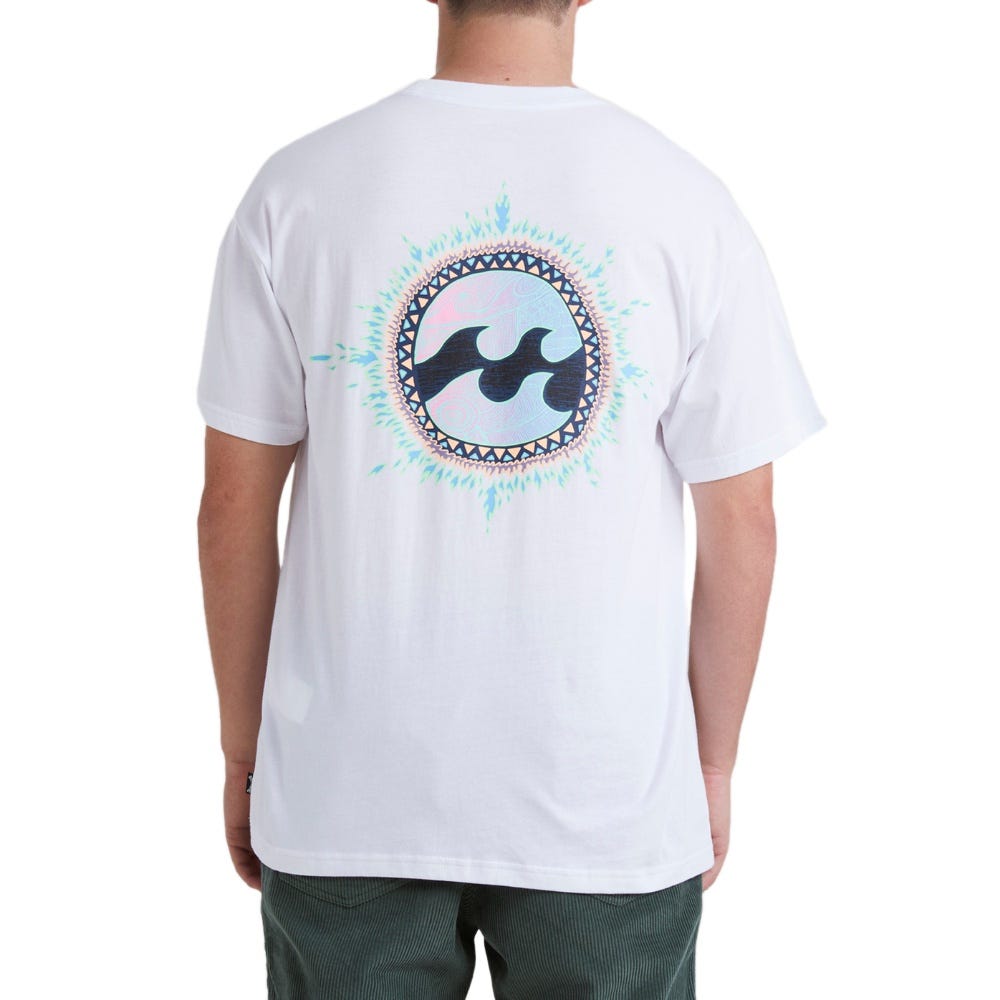 Billabong Mens Flame T-Shirt In White