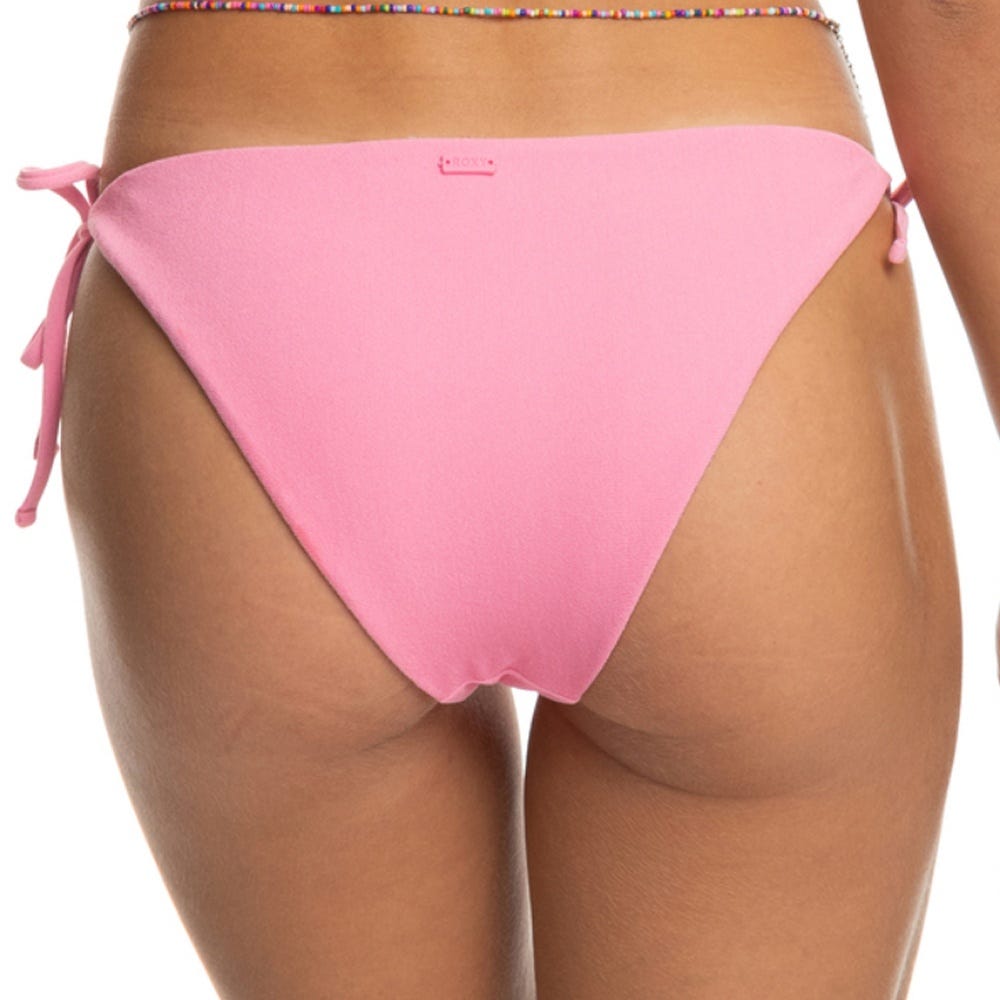 Roxy Womens Sun Click Tie-Side Bikini Bottoms In Sachet Pink