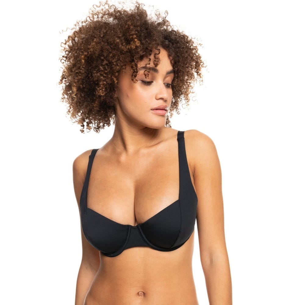 Roxy Beach Classics D-Cup Underwired Bikini Top - Women