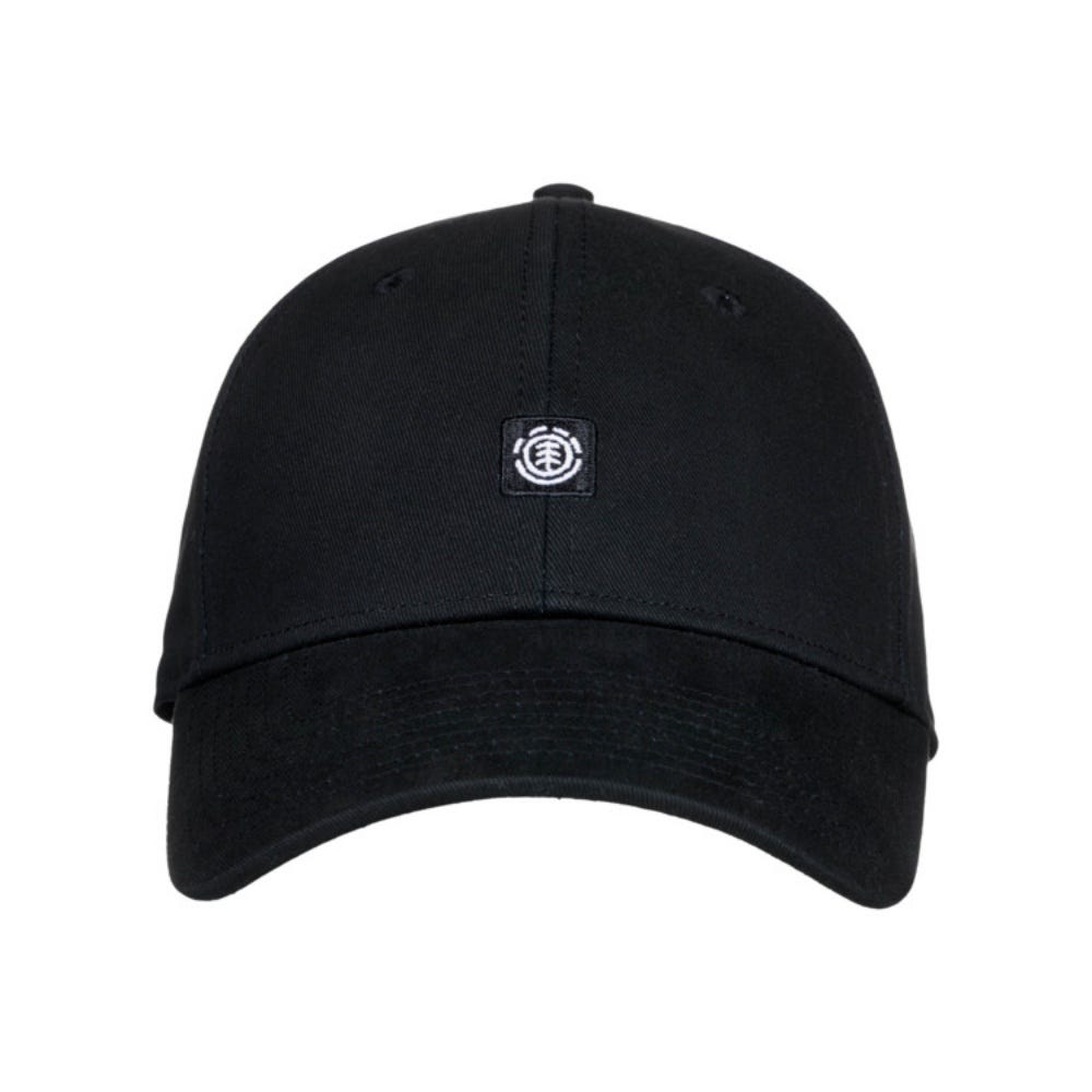 Element Mens Fluky Baseball Hat In All Black
