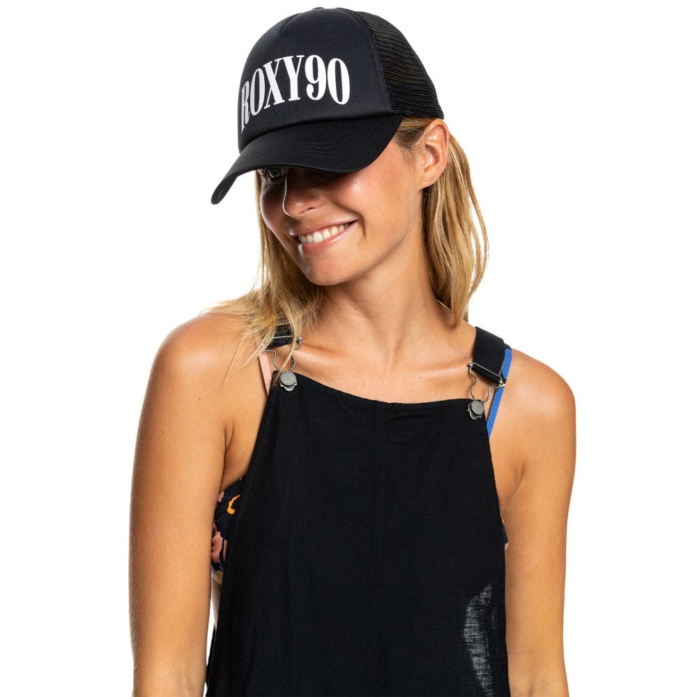 Roxy Womens Soulrocker Trucker Cap For In Black