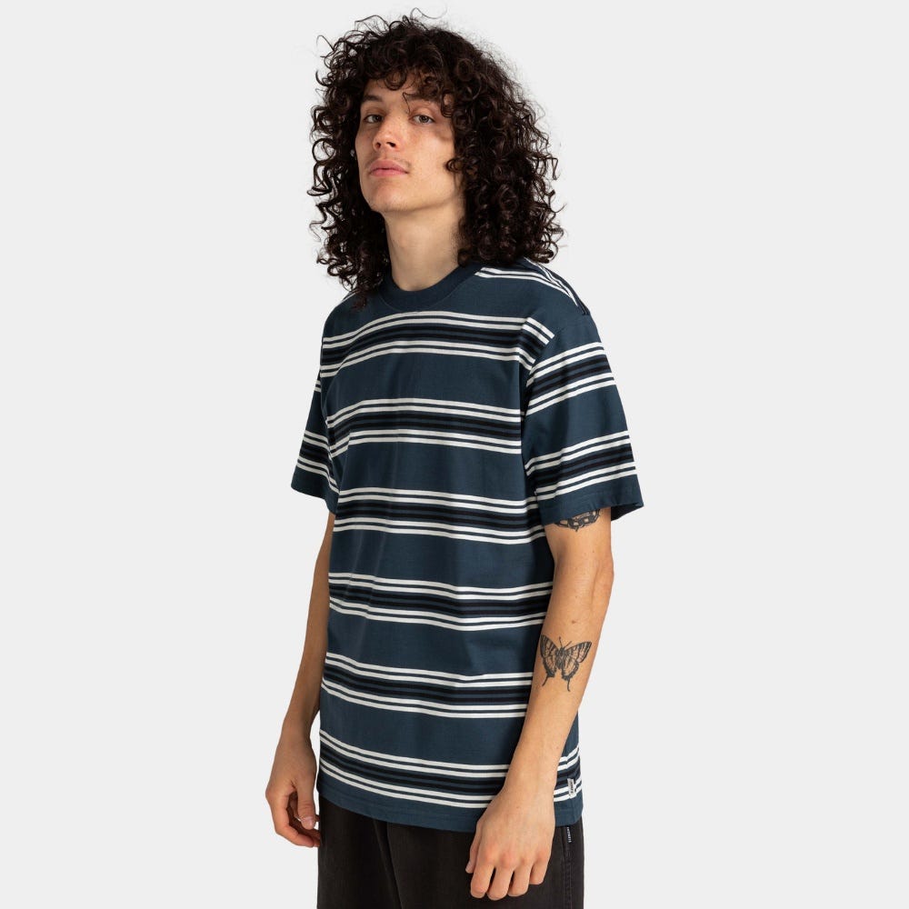 Element Mens Rentfill T-Shirt In Midnight Navy