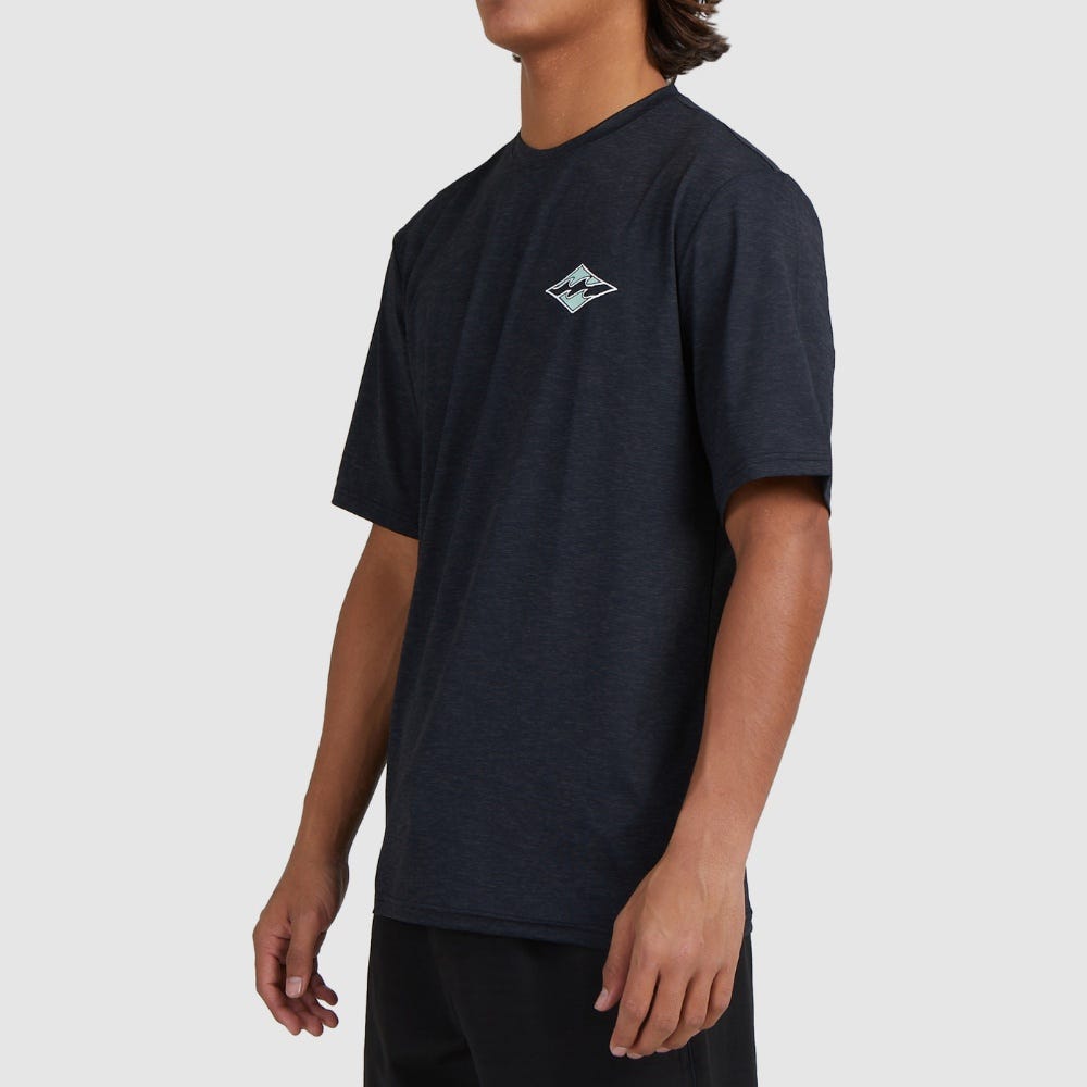 Billabong Mens Diamond Shoreline Rash Vest
