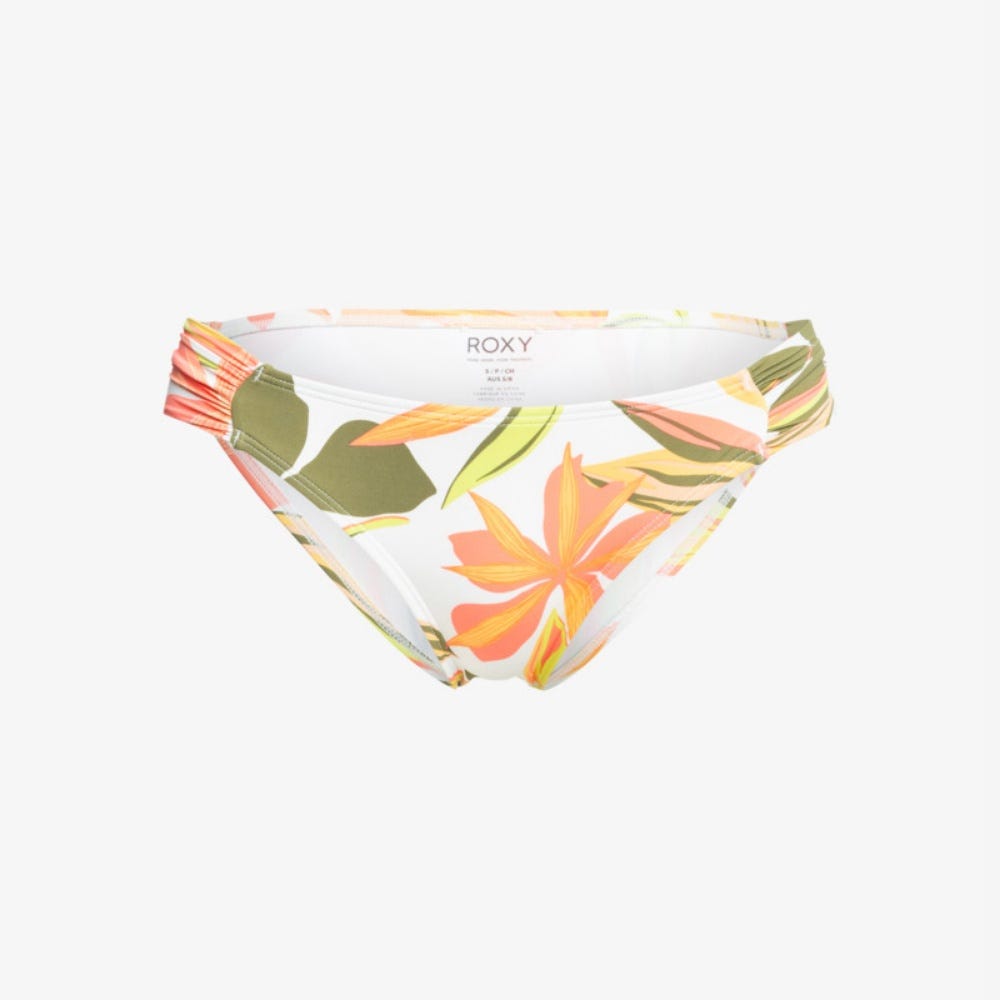 Roxy Womens Printed Beach Classics Moderate Bikini Bottoms
