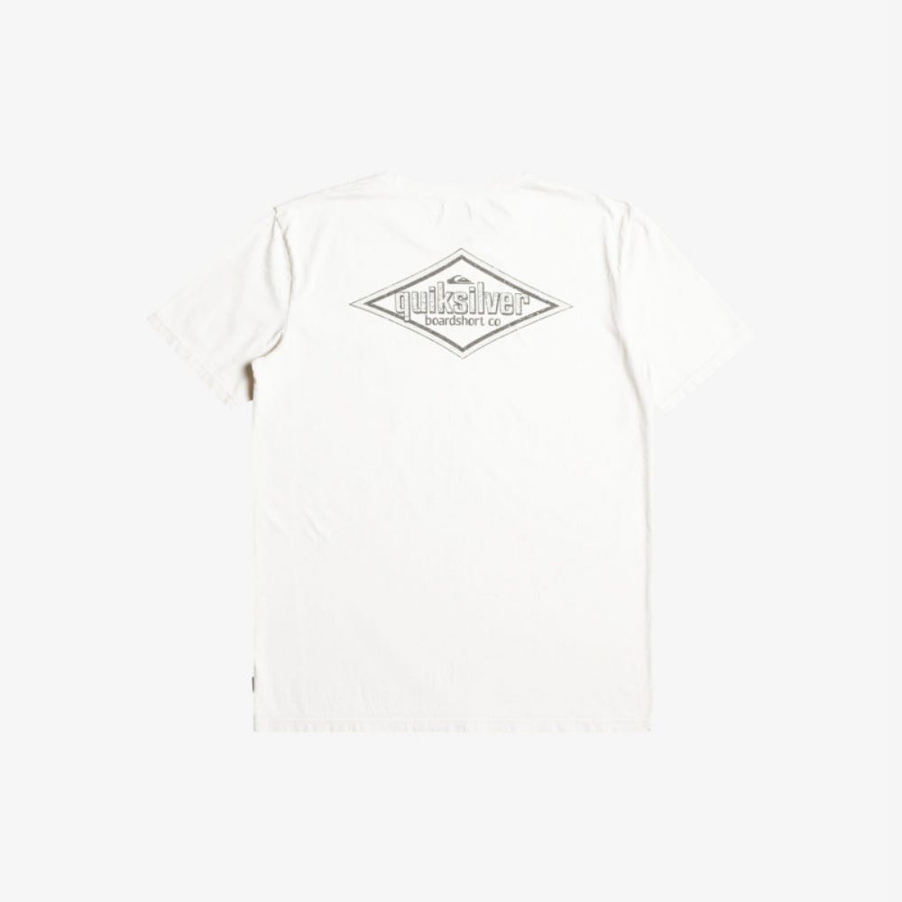 Quiksilver Mens Quik Words M Tees Wdw0 In Birch