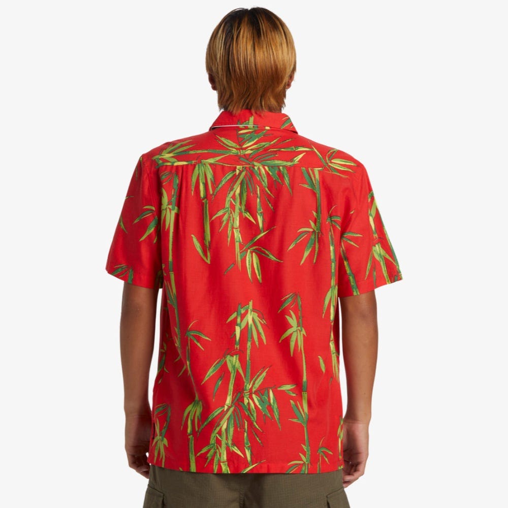 Quiksilver Bamboo Dna Island Short Sleeve Woven Shirt - Men