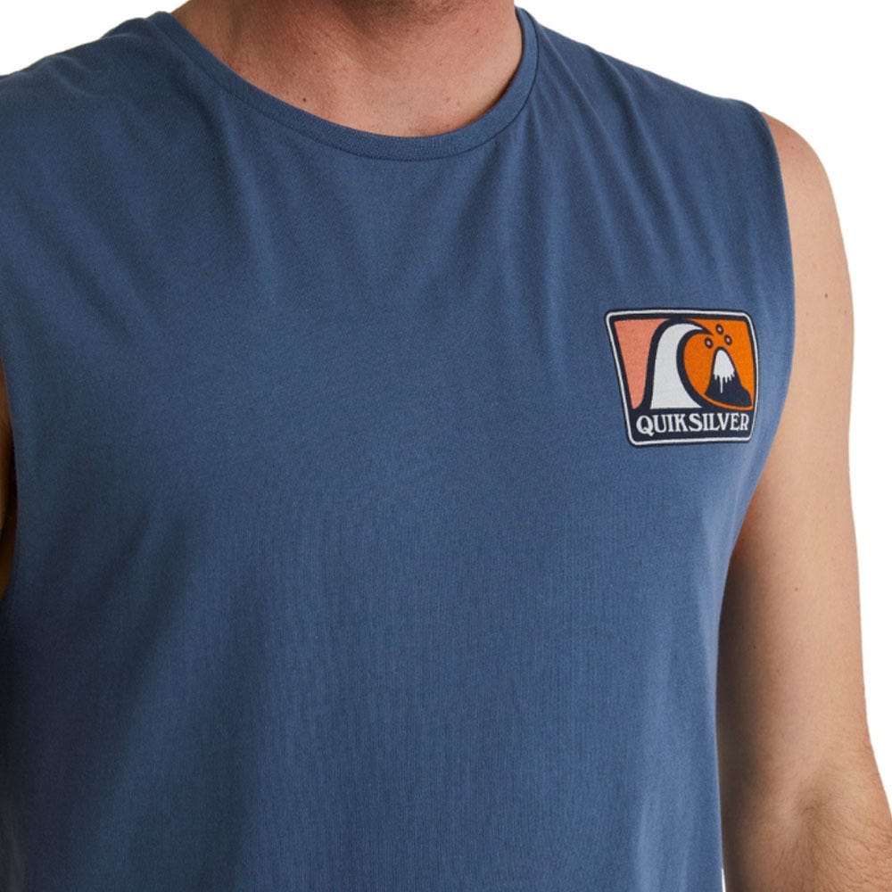 Quiksilver Mens Mellow Bubble Mod T-Shirt In Bering Sea