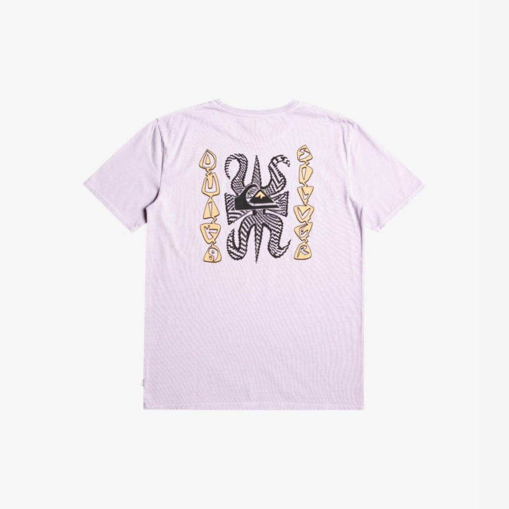 Quiksilver Mens Fortuned Logo T-Shirt
