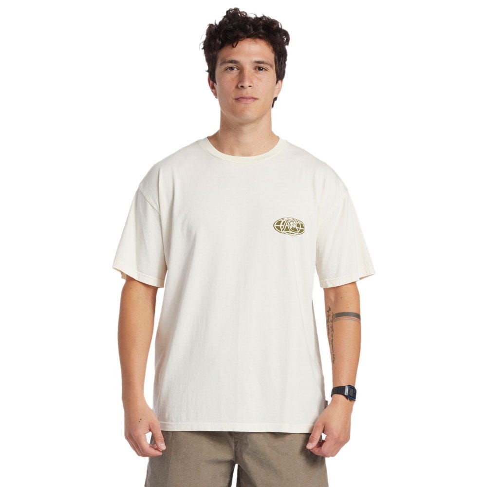 Quiksilver Mens Clear Mind T-Shirt In Birch