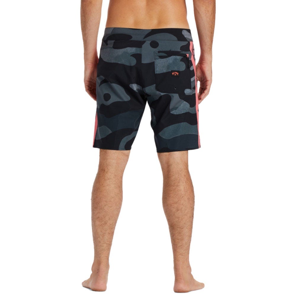 Billabong Mens D Bah Airlite Performance 19" Boardshorts In Stealth Heather