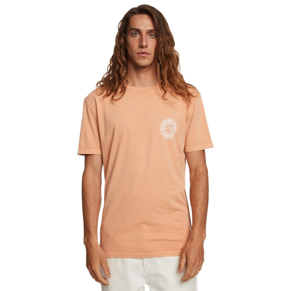 Quiksilver Mens Stranger Days T-Shirt In Copper Tan