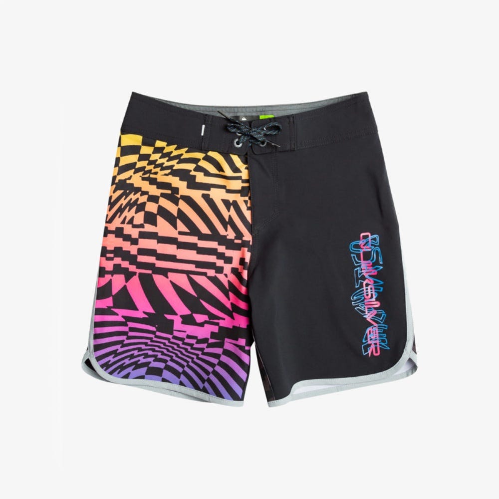 Quiksilver Boys 8-16 Surfsilk Radical Scallop 16" Boardshorts