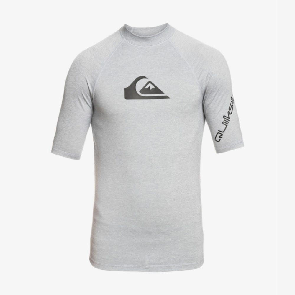Quiksilver All Time Short Sleeve Upf 50 Rash Vest - Men