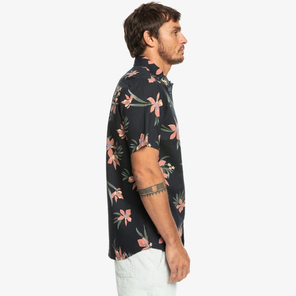 Quiksilver Mens Holidazed Short Sleeve Shirt