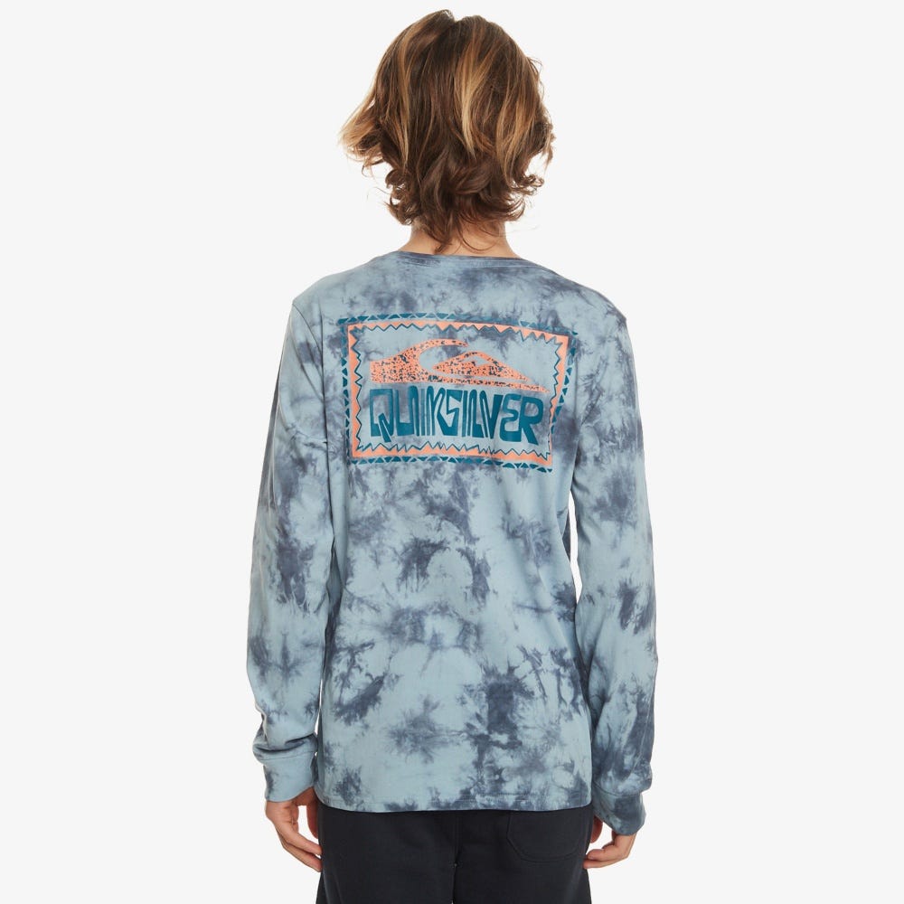 Quiksilver Boys 8-16 Warped Frame Long Sleeve T-Shirt