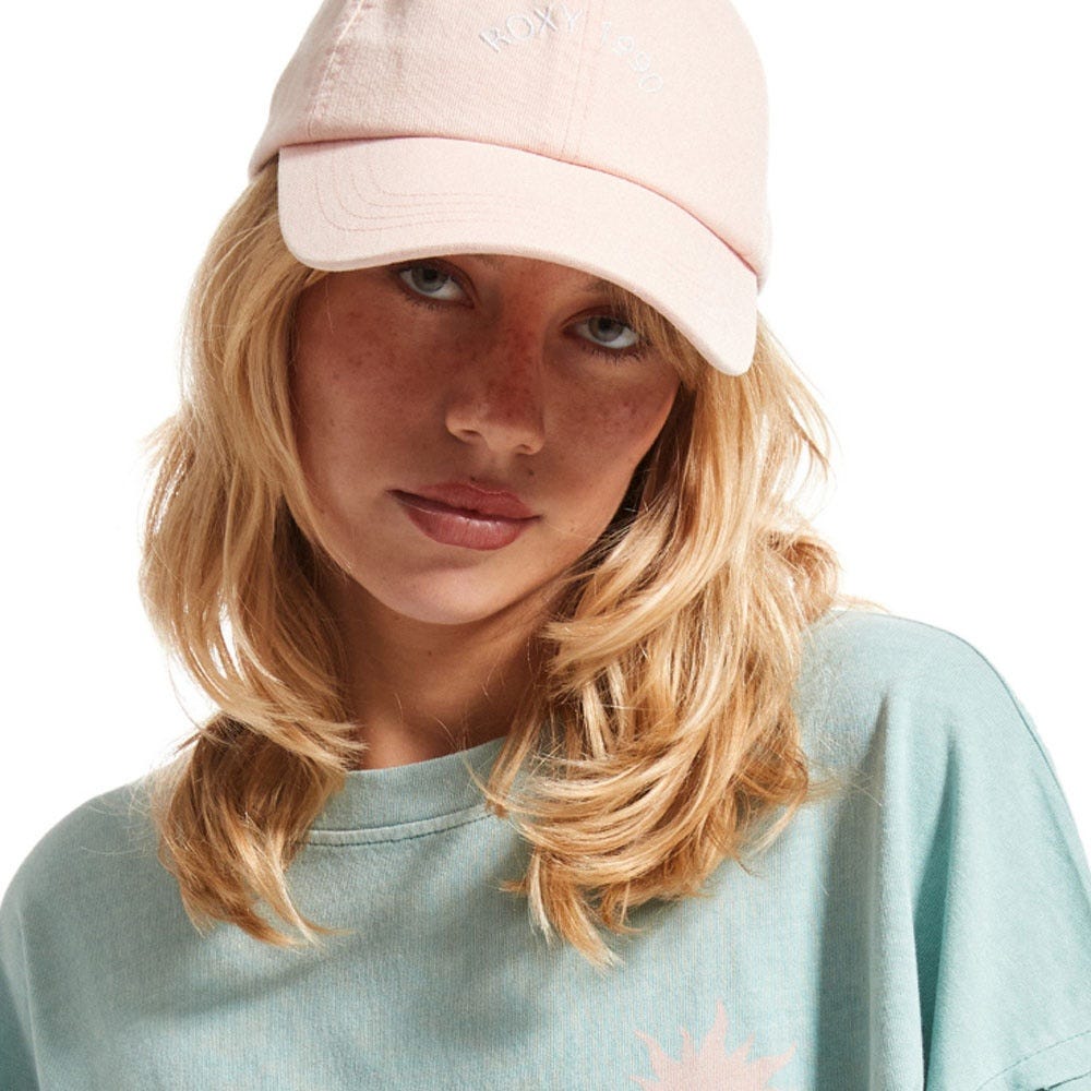 Roxy Womens Toadstool Baseball Cap In Pale Dogwood