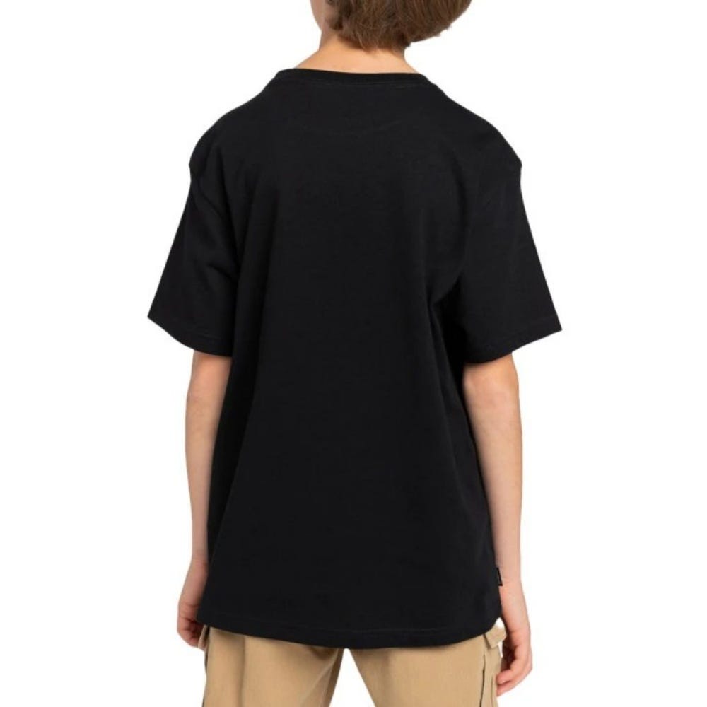 Element Boy's 8-16 Vertical T-Shirt In Flint Black
