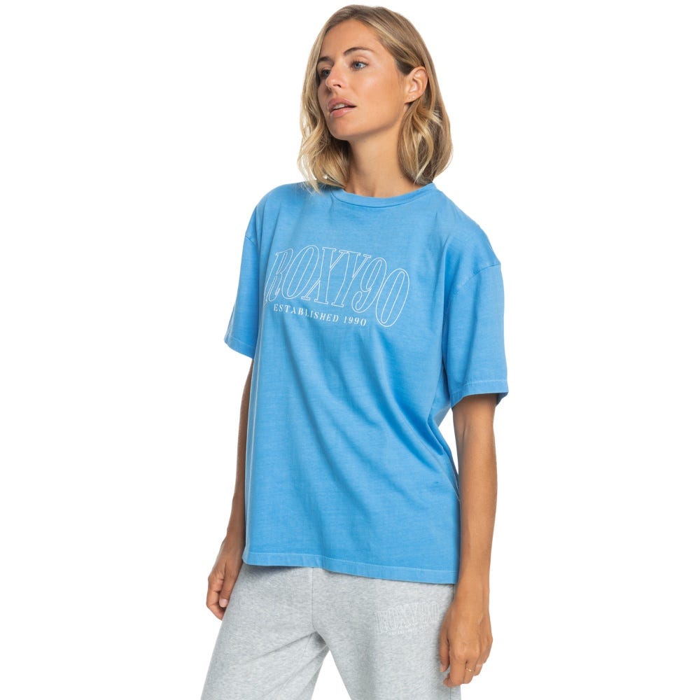 Roxy Womens Sun Over The Sand T-Shirt In Blue