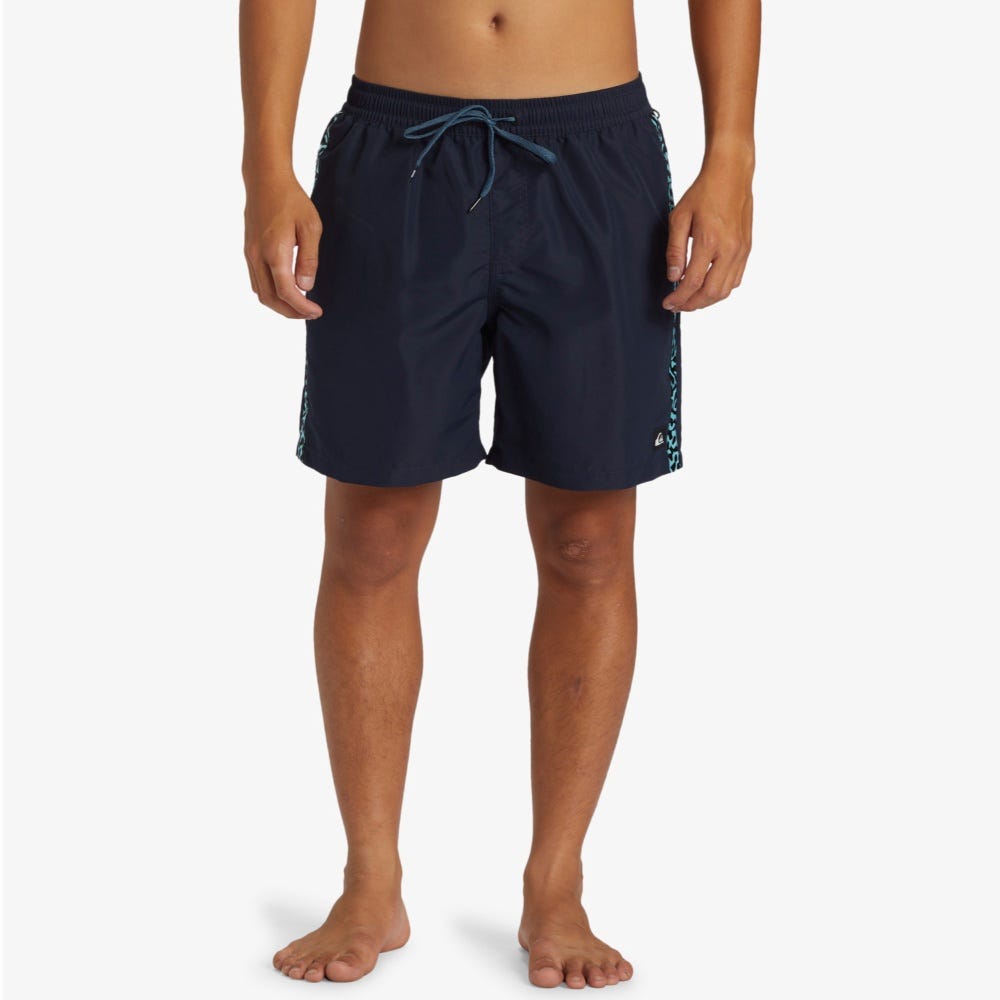 Quiksilver Remade Taped Volley 17" Swim Shorts - Men