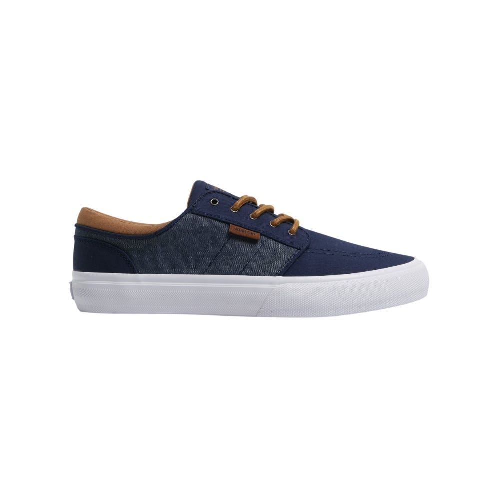 Kustom Mens Remark Wide Sneaker In Navy Micro