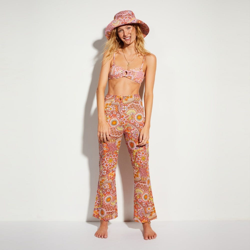Billabong Womens So Trippy Linen Pants