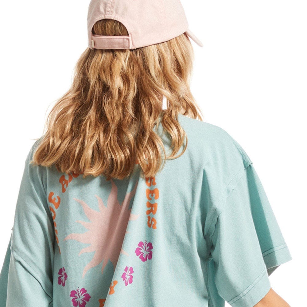 Roxy Womens Toadstool Baseball Cap In Pale Dogwood
