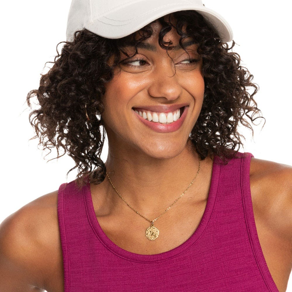 Roxy Womens Next Level Baseball Cap In Snow White
