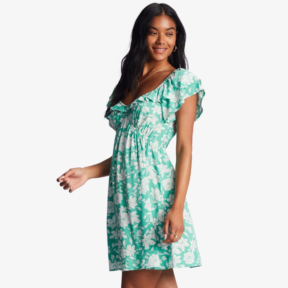 Billabong Womens Enchant Me Mini Dress