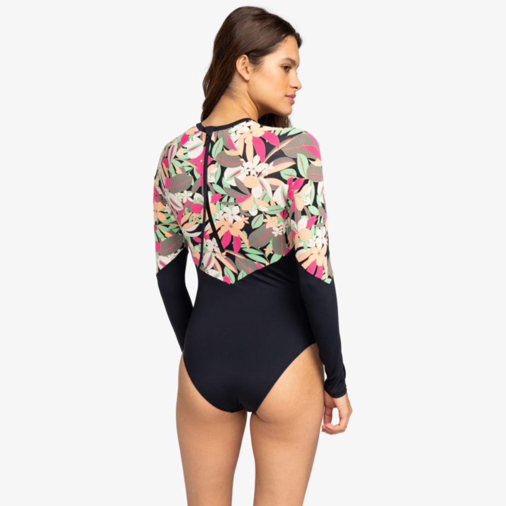 Roxy Fashion Long Sleeve One-Piece Swimsuit - Women