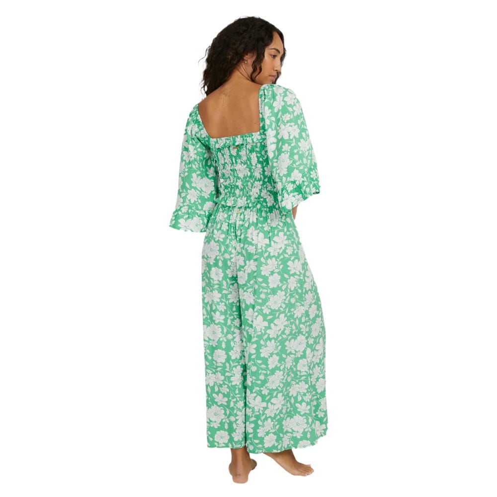 Billabong Womens On My Mind Isle Wide Leg Beachy Pants In Sweet Grass