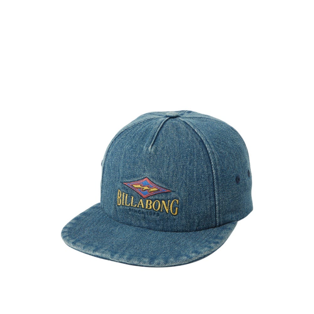 Billabong Mens Heritage Baseball Hat In Indigo