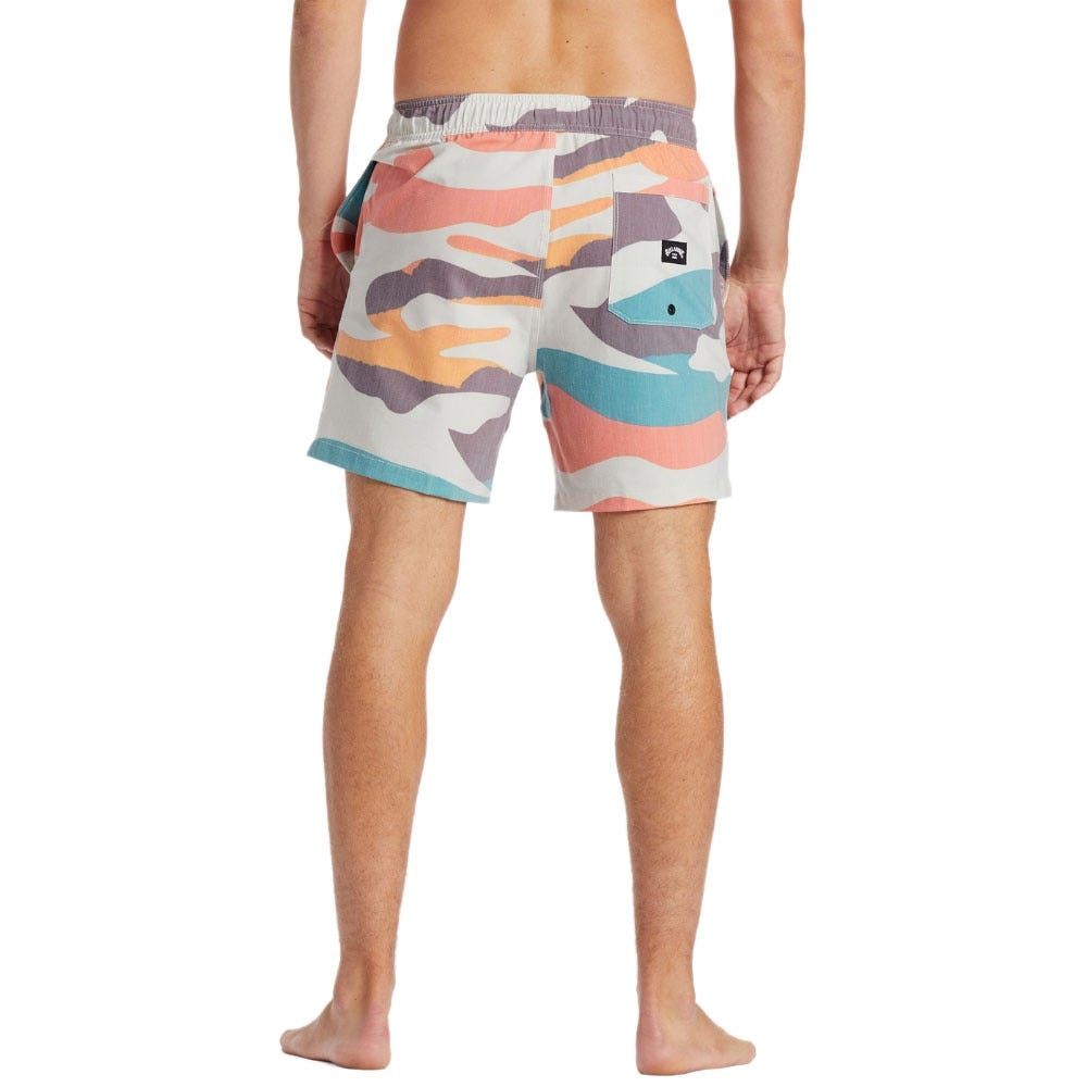 Billabong Mens Sundays Layback 17" Boardshorts In Sand