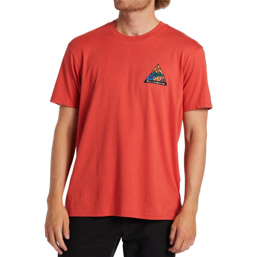 Billabong Mens Shine T-Shirt In Coral