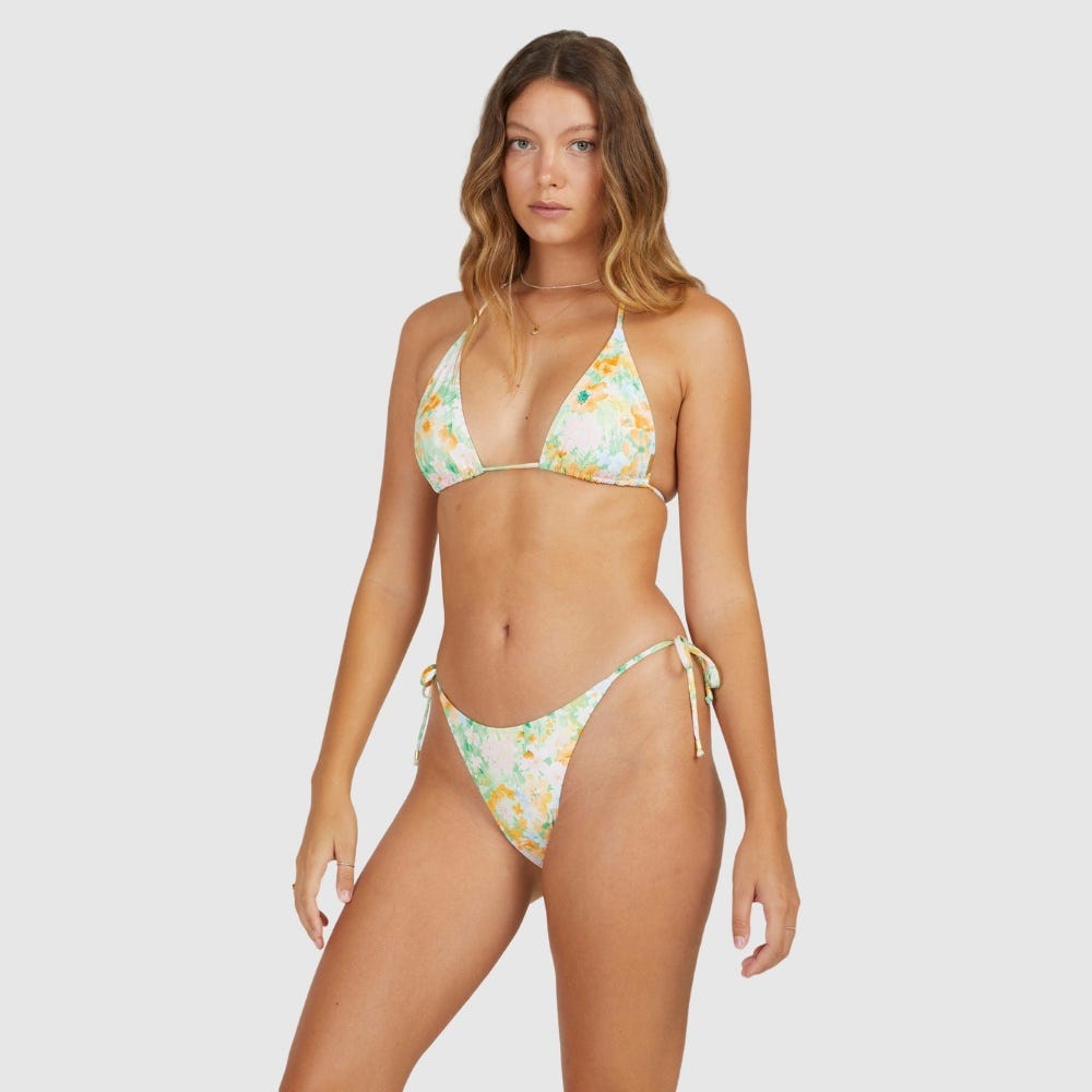 Billabong Womens Soft Rave Tie Side Hike Bikini Bottom