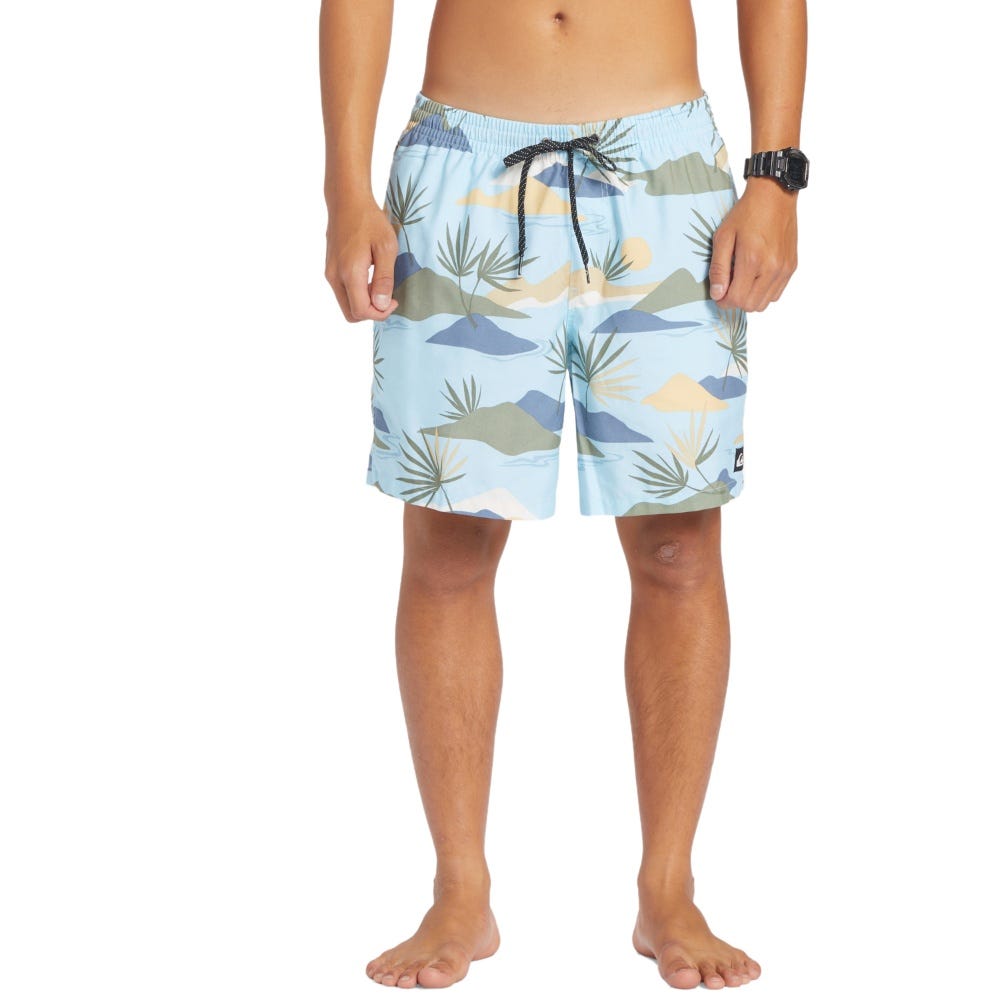 Quiksilver Mens Everyday Mix 17" Volleys In Sky Blue