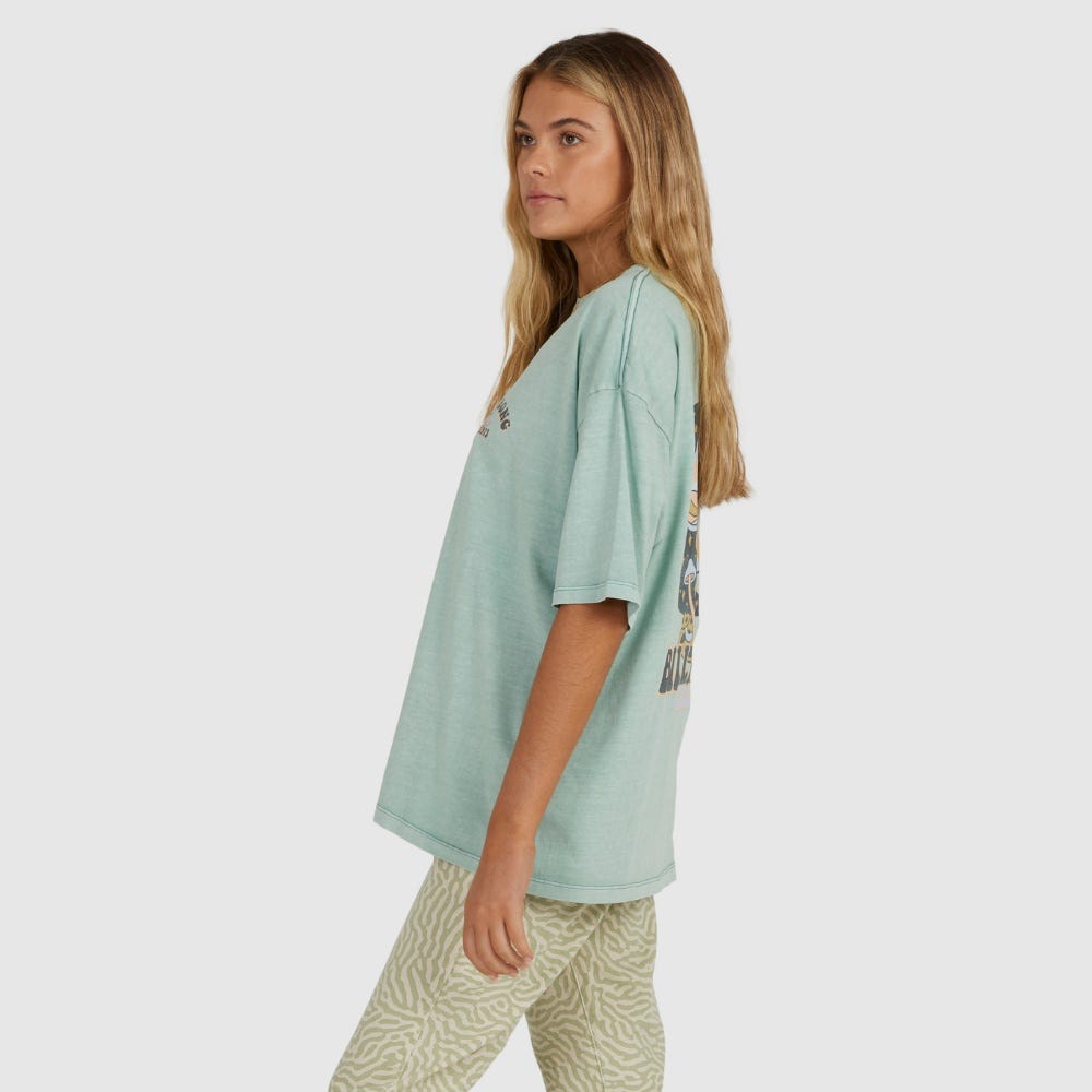 Billabong Womens Mushy Moments Oversized T-Shirt