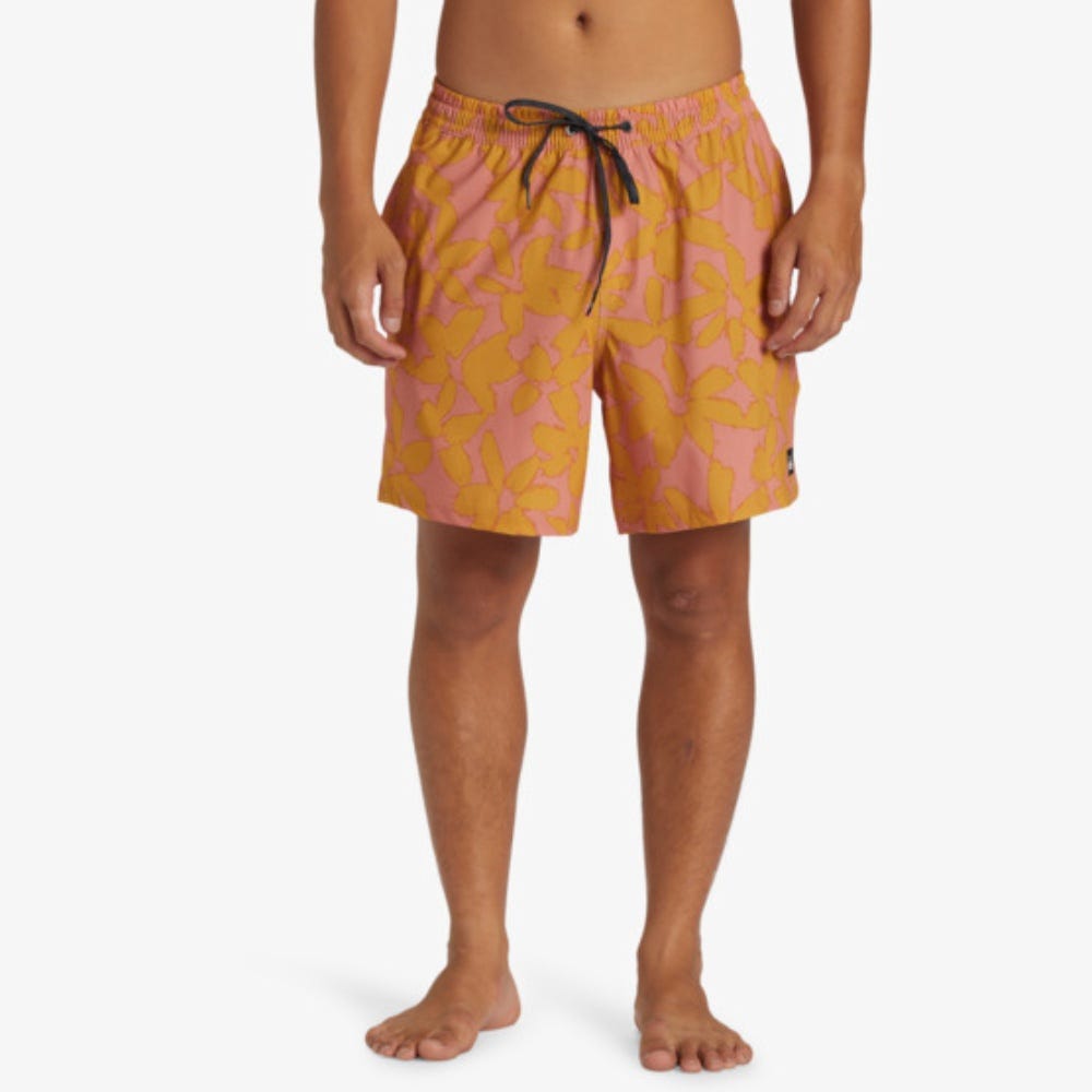 Quiksilver Surfsilk Mix Volley 17" Elastic Waist Shorts - Men