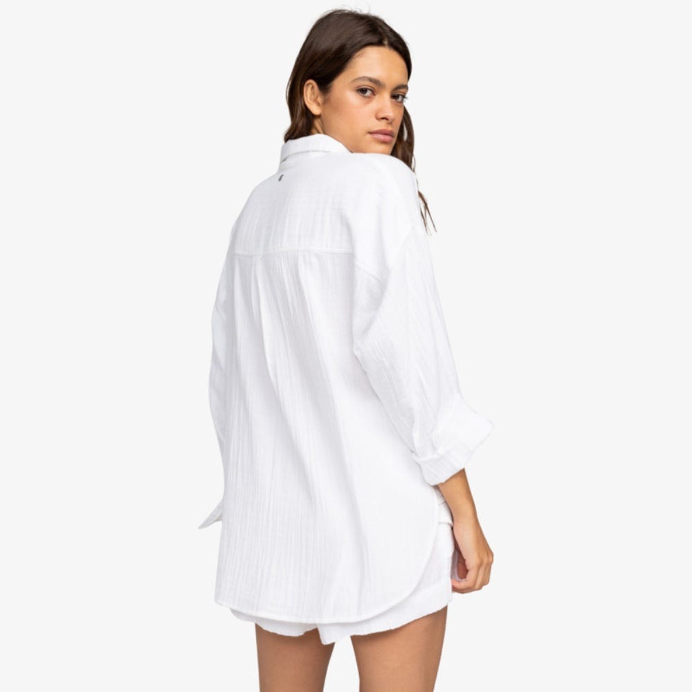 Roxy Morning Time Long Sleeve Shirt - Women