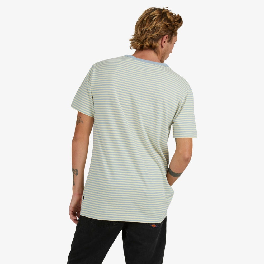 Quiksilver Mens Vacancy Stripe T-Shirt