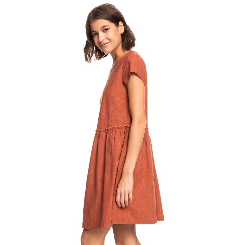 Roxy Womens Blue Vibes Mini Dress