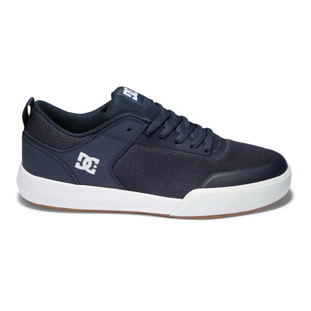 DC Shoes Mens Transit Shoes In Moonlight Blue/White
