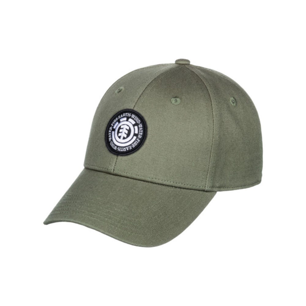 Element Mens Treelogo 2.0 Baseball Cap In Army