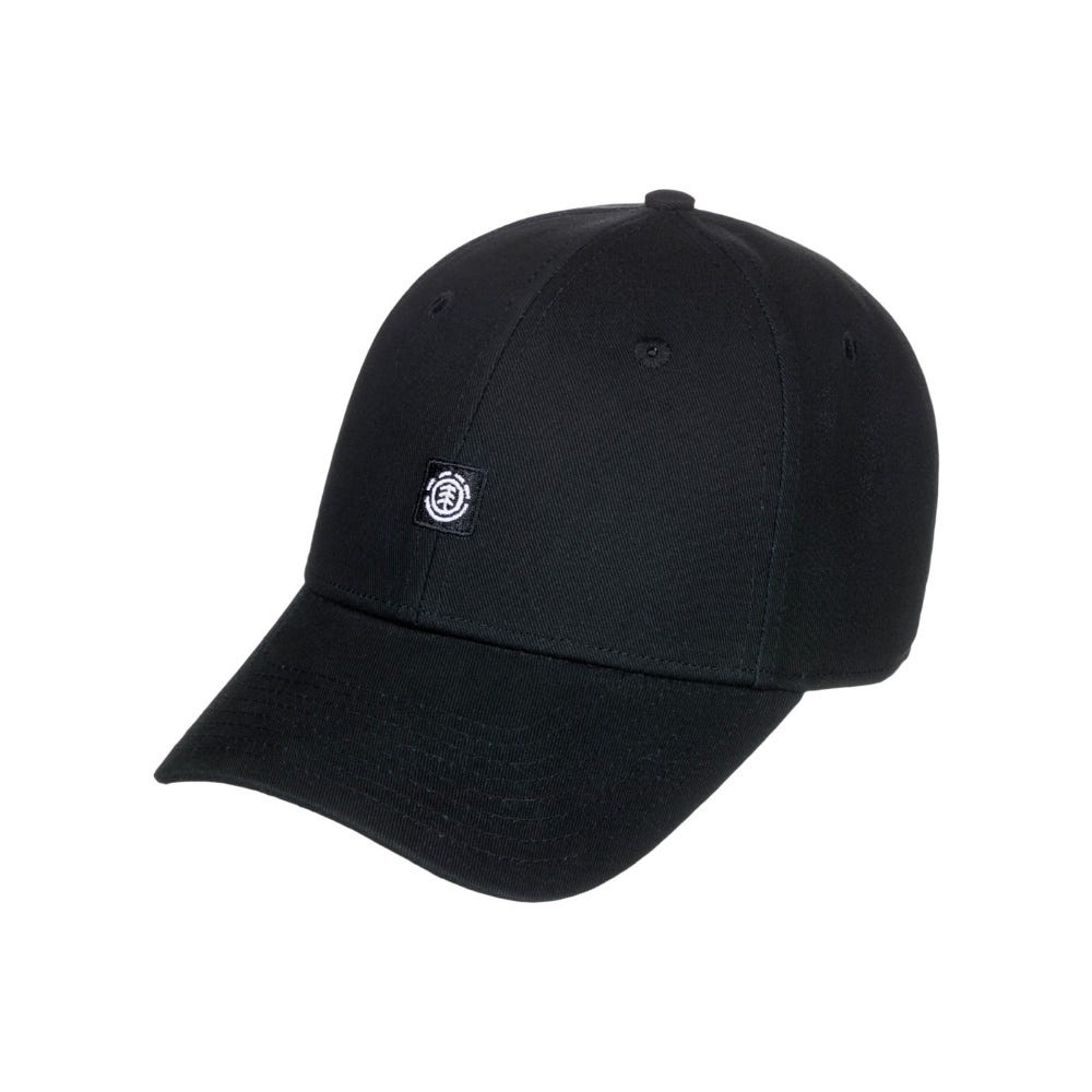 Element Mens Fluky Baseball Hat In All Black